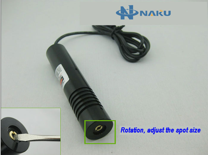 532nm 5mw dot green laser module